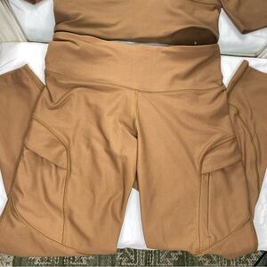 Old navy Active High-Rise Brown Leggings